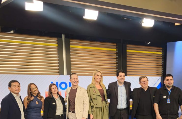 Direção da Fundec se reúne com executivos da Rede Record em São Paulo. Veja como foi