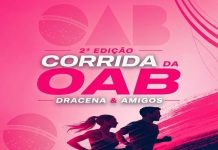 Veja detalhes da Corrida e Caminhada OAB de Dracena