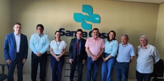 Dr Mário Coimbra, Promotor de Justiça Regional de Saúde visita a Santa Casa de Dracena