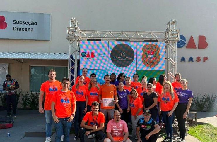 Polícia Civil, OAB e Sociedade se unem em evento esportivo de conscientização e enfrentamento à violência contra a mulher em Dracena
