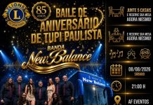 Banda New Balance dá o brilho musical ao Baile de Aniversário de Tupi Paulista